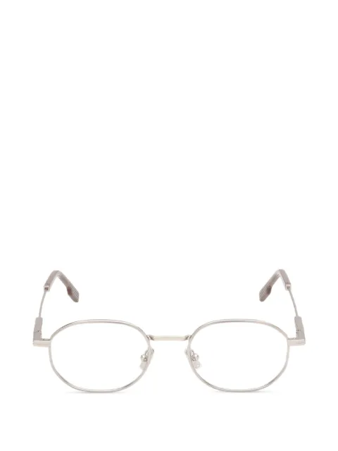 Zegna geometric-frame glasses