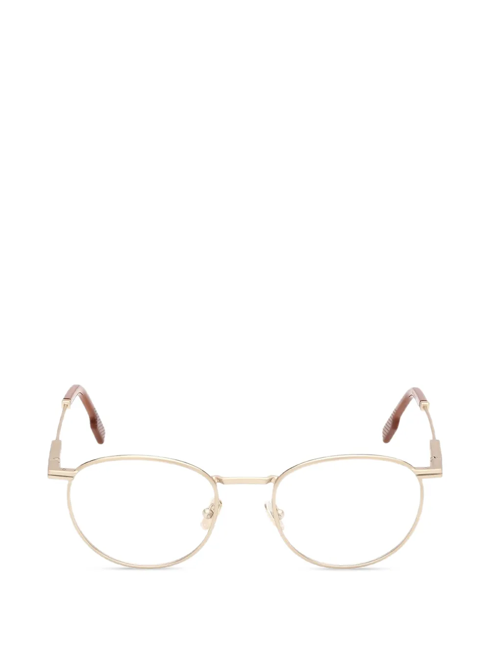 Zegna Occhiali tondi - Oro