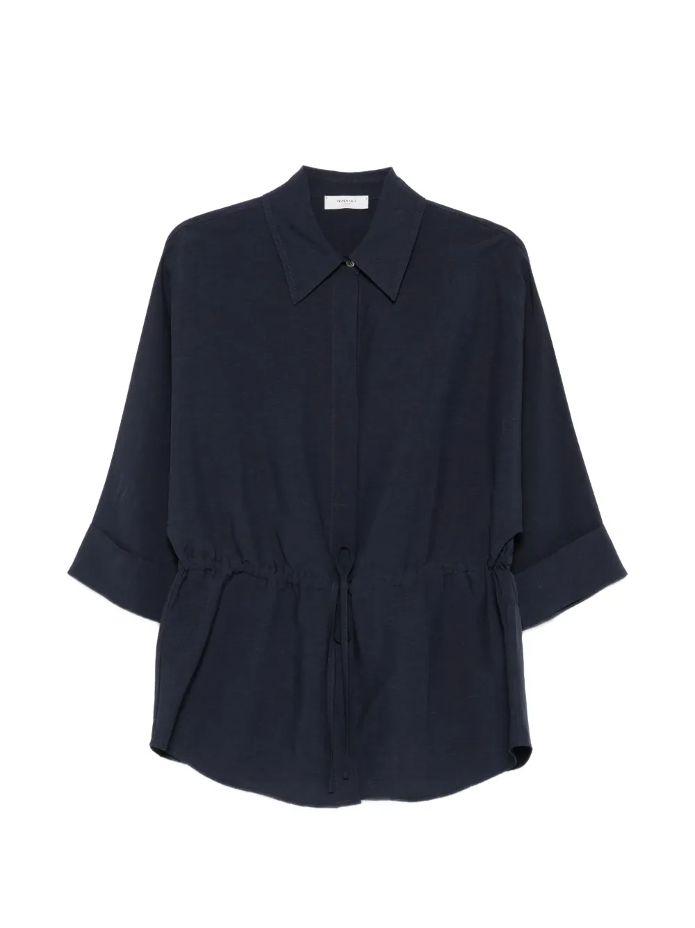 NINA 14.7 drawstring shirt - Blau