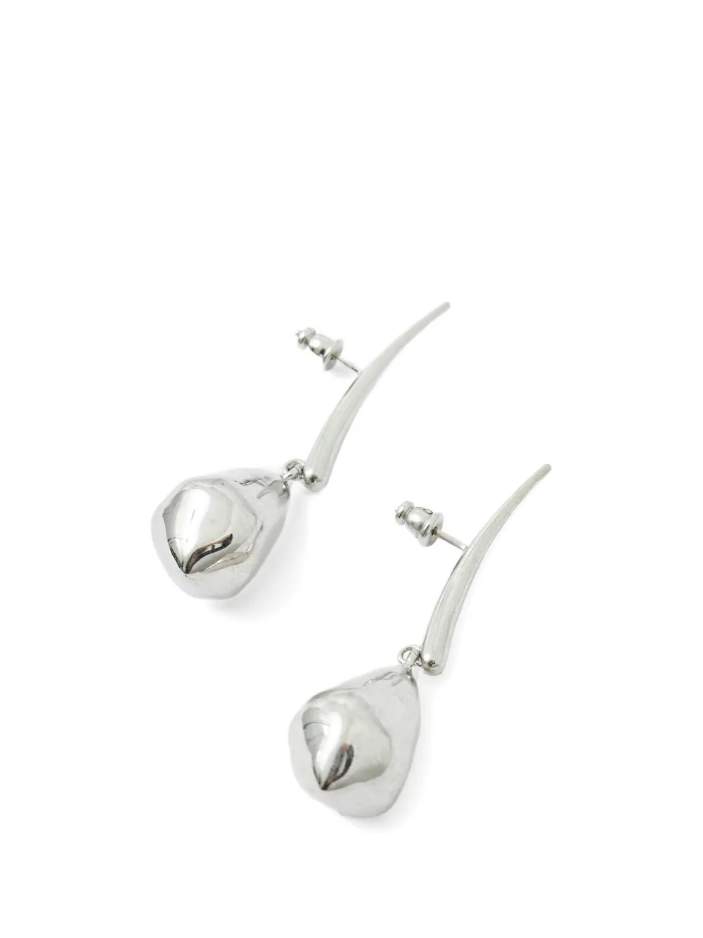  Panconesi Pendientes Lacrima Pequeños - Plateado 