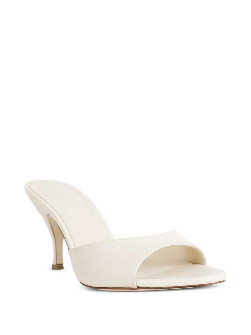 Aeyde Samia stiletto sandals Beige