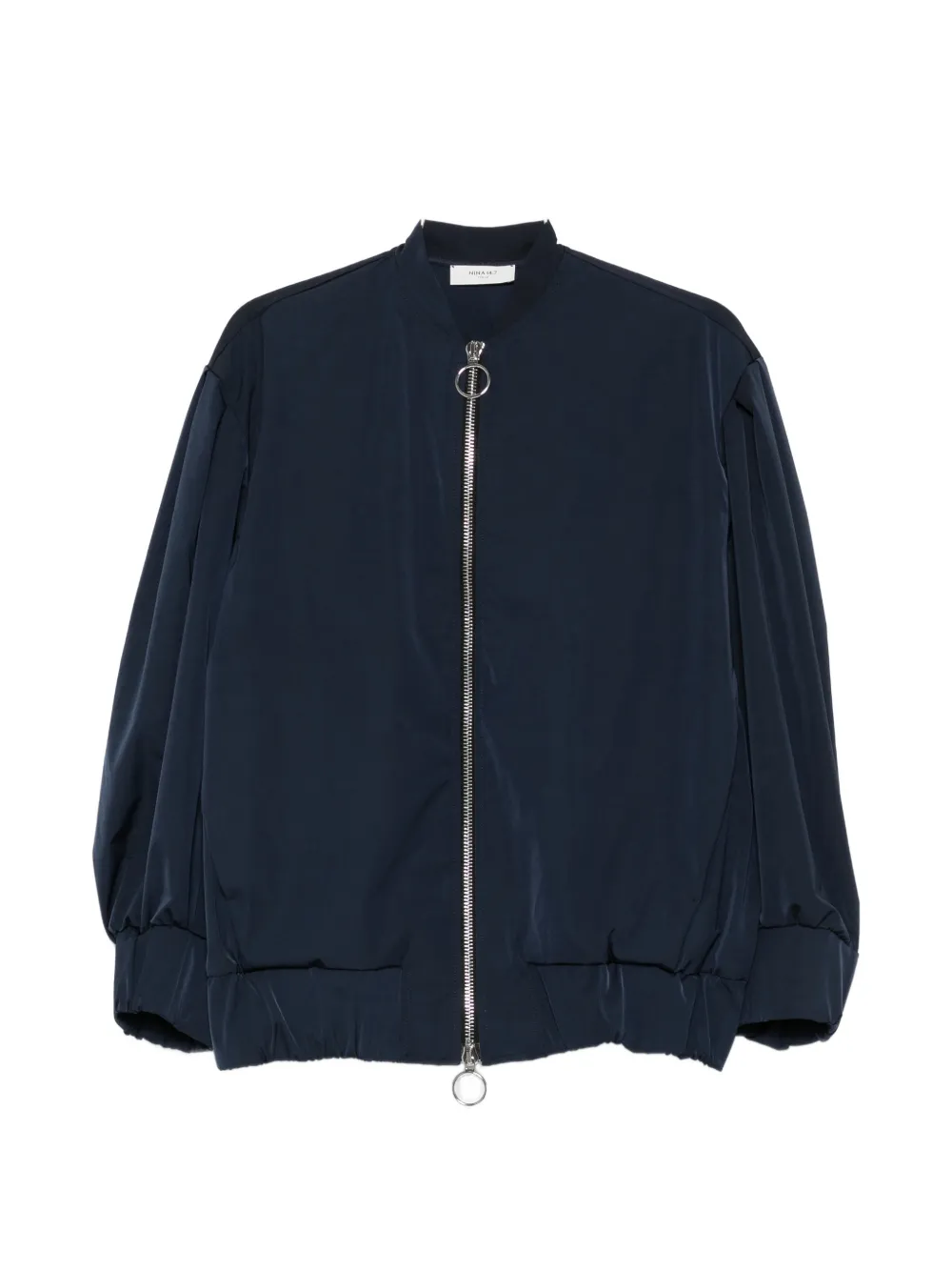 NINA 14.7 zip-up bomber jacket - Blu