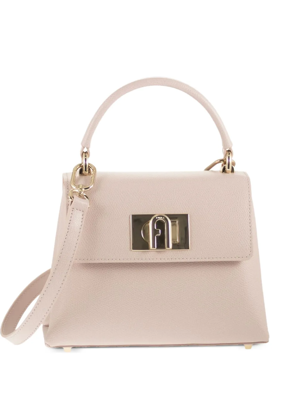 Furla mini 1927 leather tote bag - Rosa