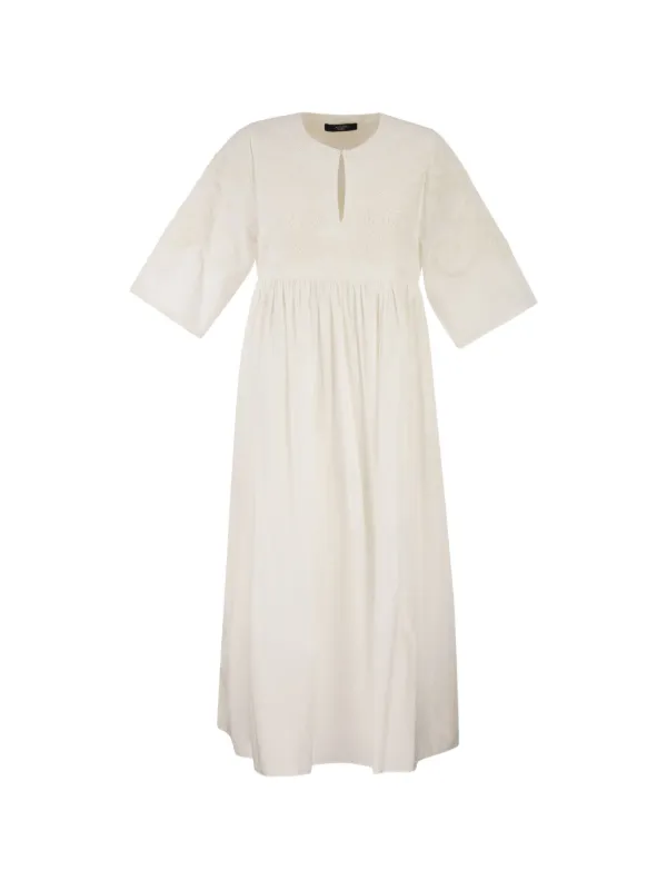 weekend max mara linen dress Short Sleeve Cotton Linen Dress