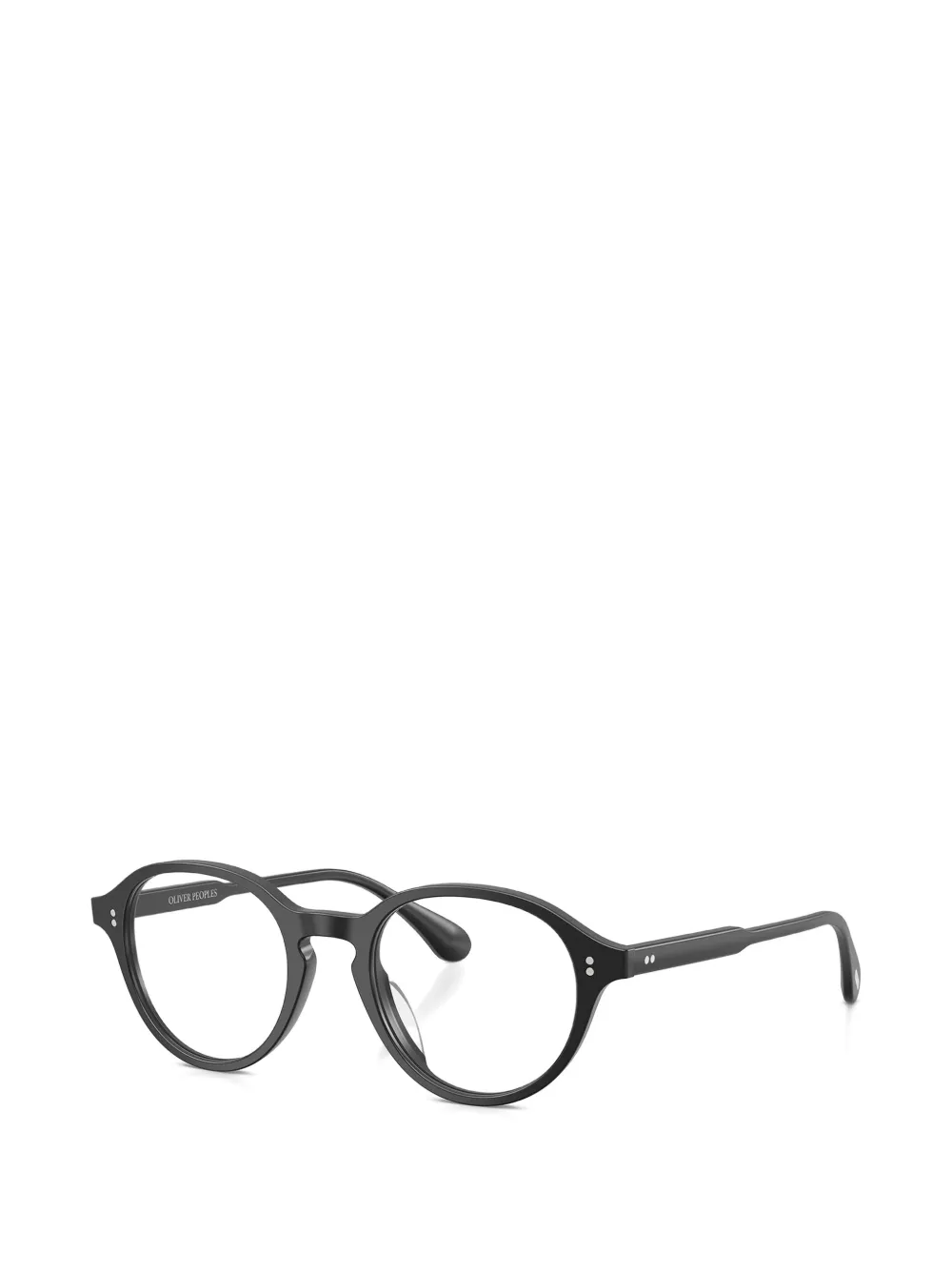 Oliver Peoples 902 bril met rond montuur Zwart