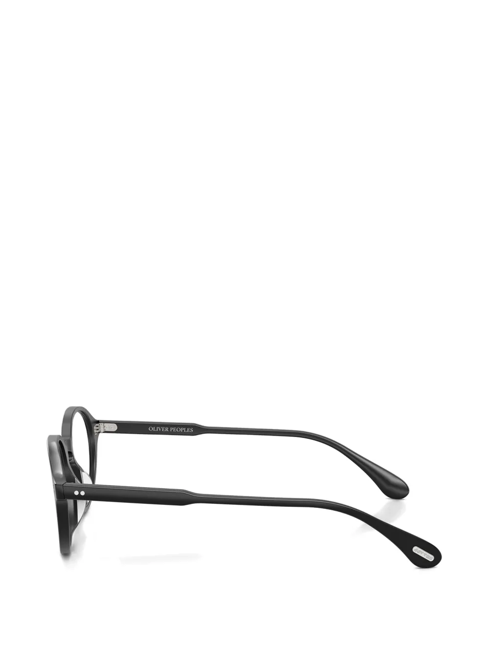 Oliver Peoples 902 bril met rond montuur Zwart