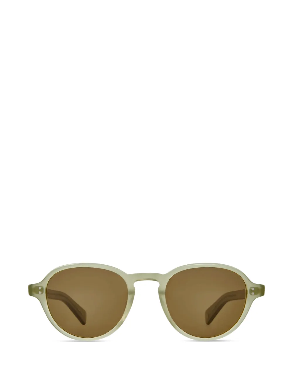 Garrett Leight Casillas round-frame sunglasses - Verde