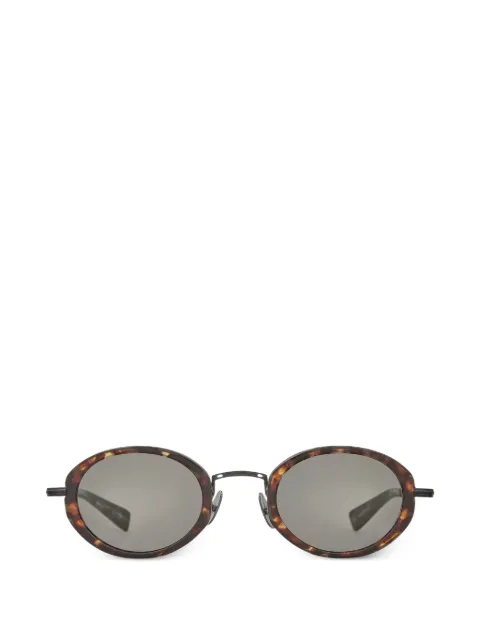 Garrett Leight Alper oval-frame sunglasses