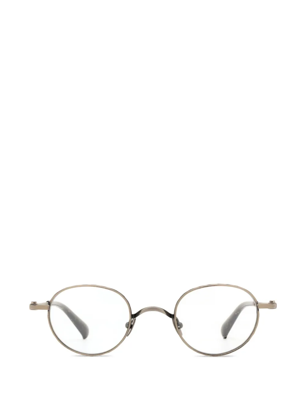 Yohji Yamamoto round-frame glasses - Argento