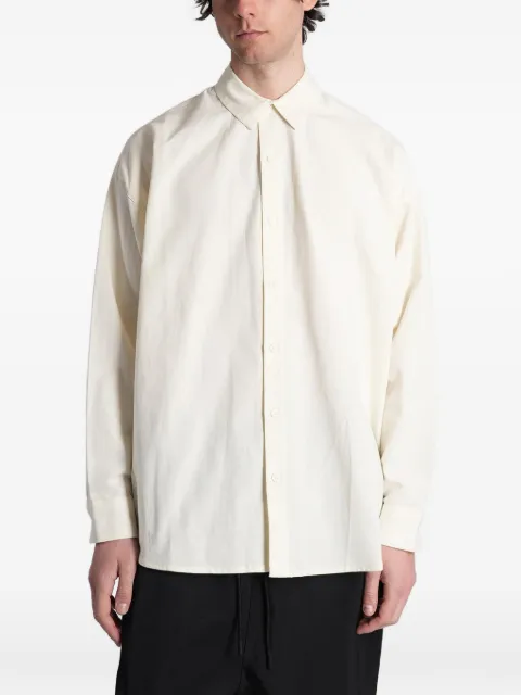 FEAR OF GOD ESSENTIALS Essentials embroidered-logo cotton shirt