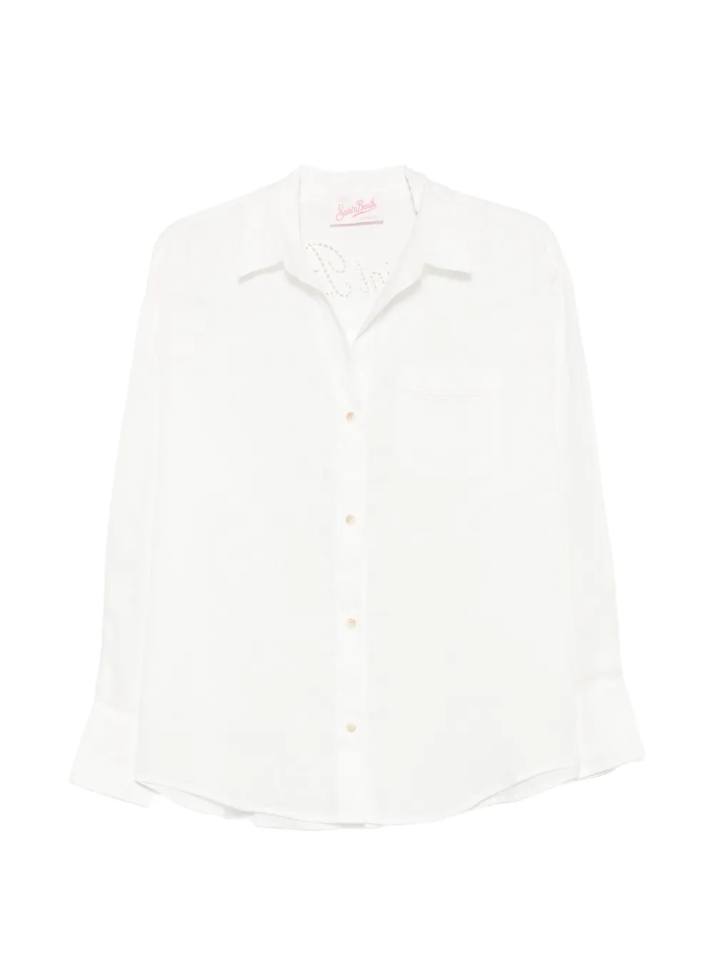 MC2 Saint Barth logo-embroidered button-up shirt · M