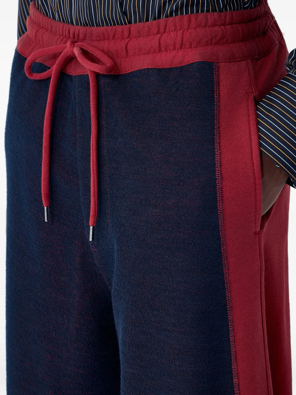 Vivienne Westwood Trainingsbroek met contrasterend vlak Rood