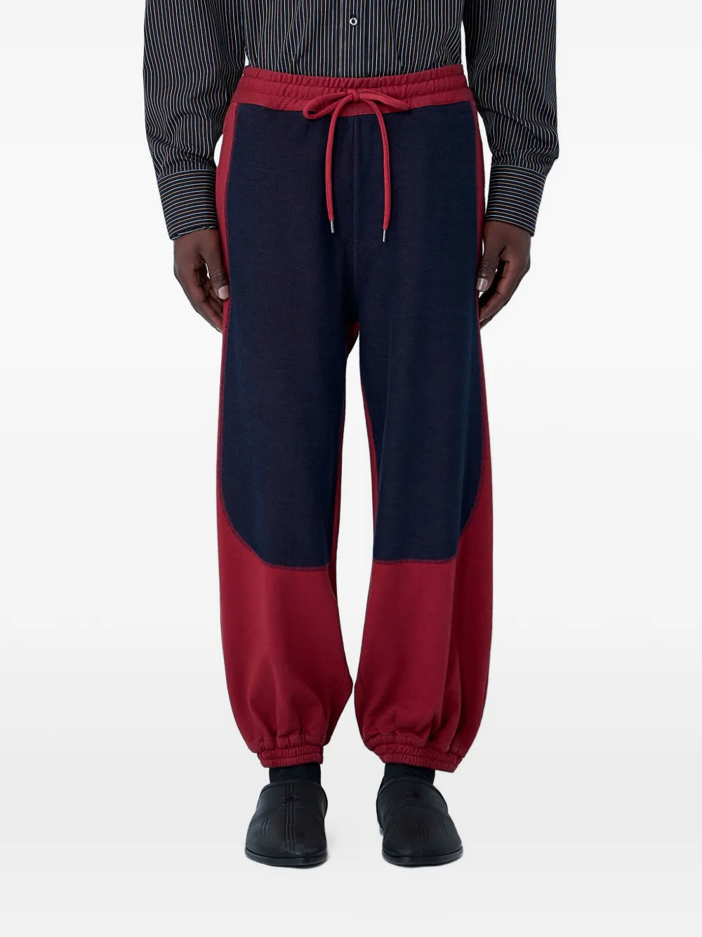Vivienne Westwood contrast-panel track pants - Rosso