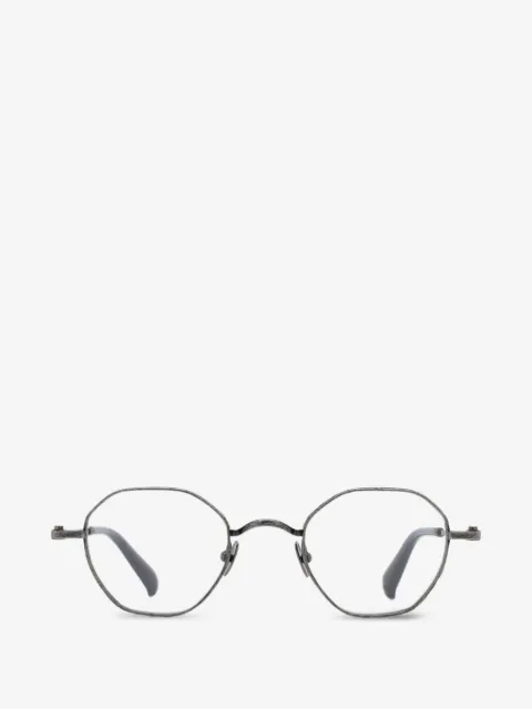 Yohji Yamamoto geometric-frame glasses