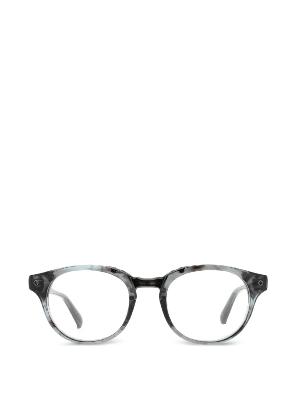 Yohji Yamamoto round-frame glasses - Grigio