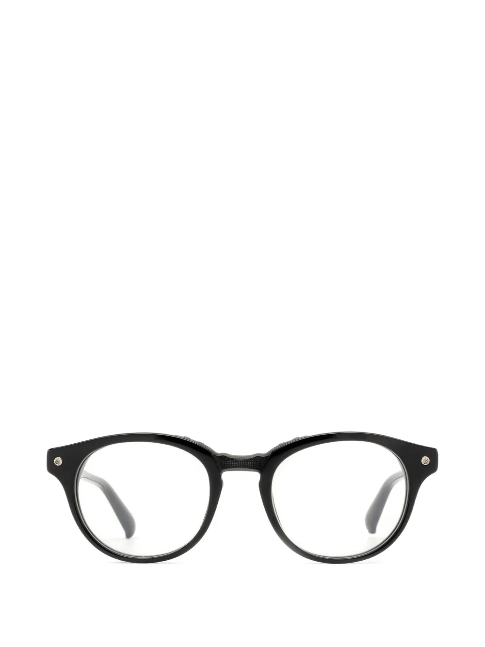 Yohji Yamamoto round-frame glasses - Nero
