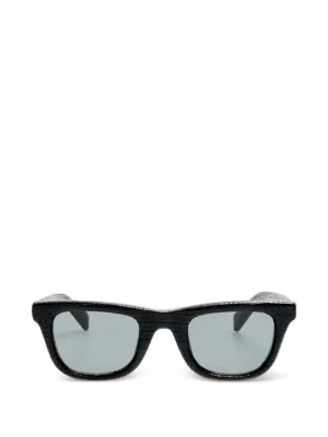 JACQUEMUS ブラック スクエア サングラス Jacquemus スクエアフレーム サングラス | ブラック | FARFETCH JP