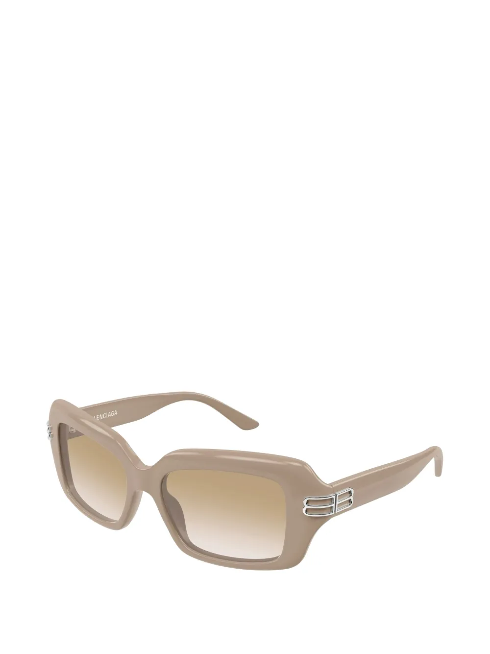 Balenciaga Eyewear Zonnebril met logodetail Roze