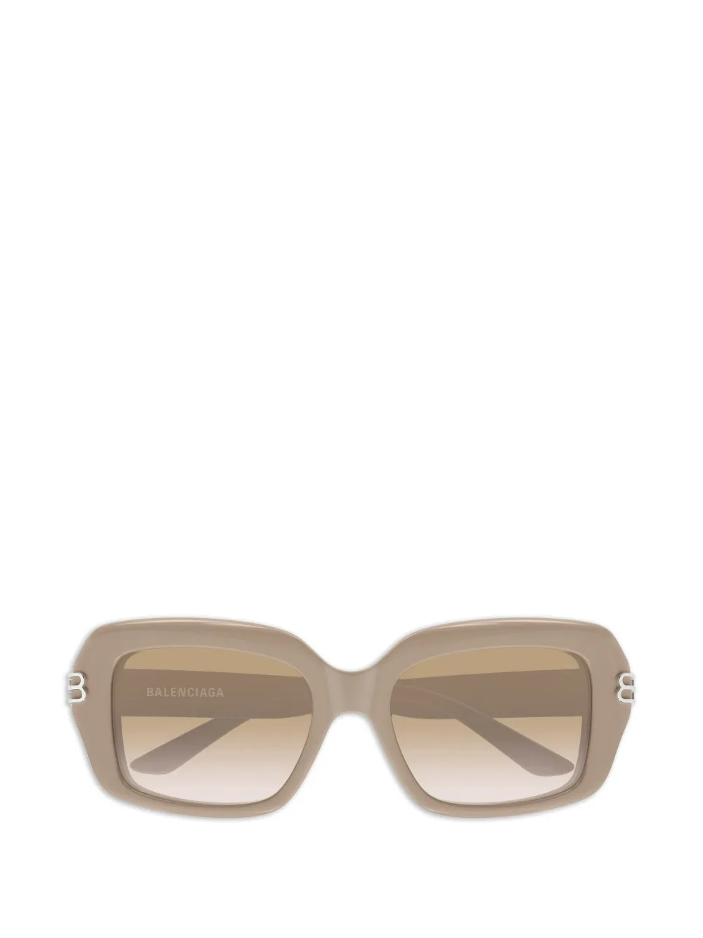 Balenciaga Eyewear Sonnenbrille mit Logo - Rosa