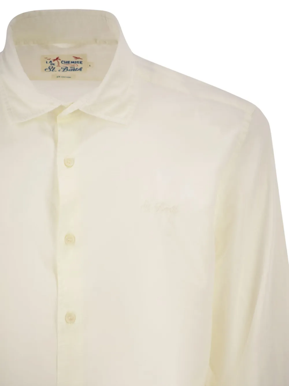 MC2 Saint Barth Overhemd met lange mouwen Beige