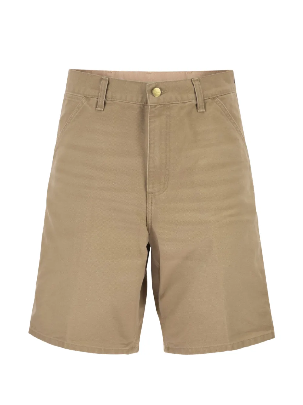Carhartt WIP Single Knee logo-patch shorts - Toni neutri
