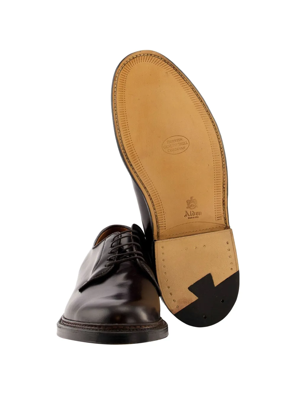 Alden 990 Toe Blucher derby veterschoenen Bruin