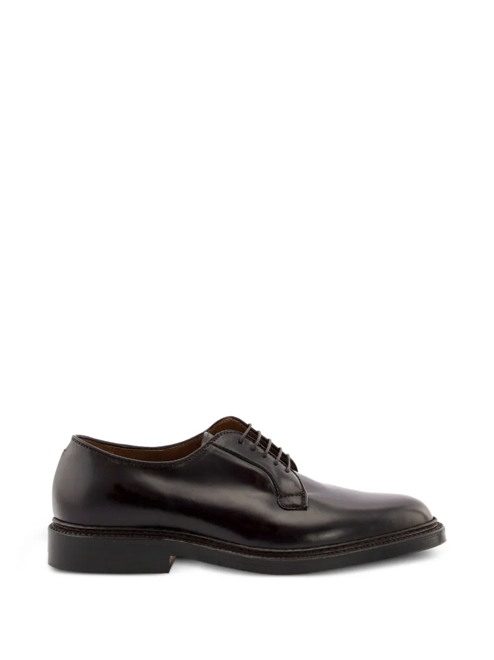 Alden 990 Toe Blucher lace-up derby shoes - Braun