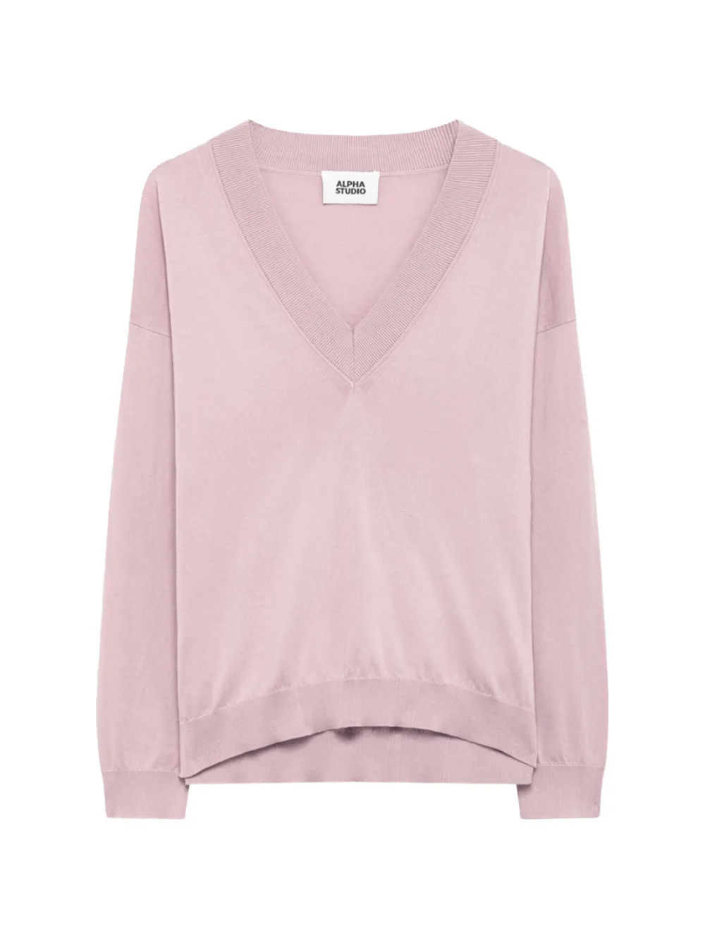 ALPHA STUDIO V-neck sweater - Rosa