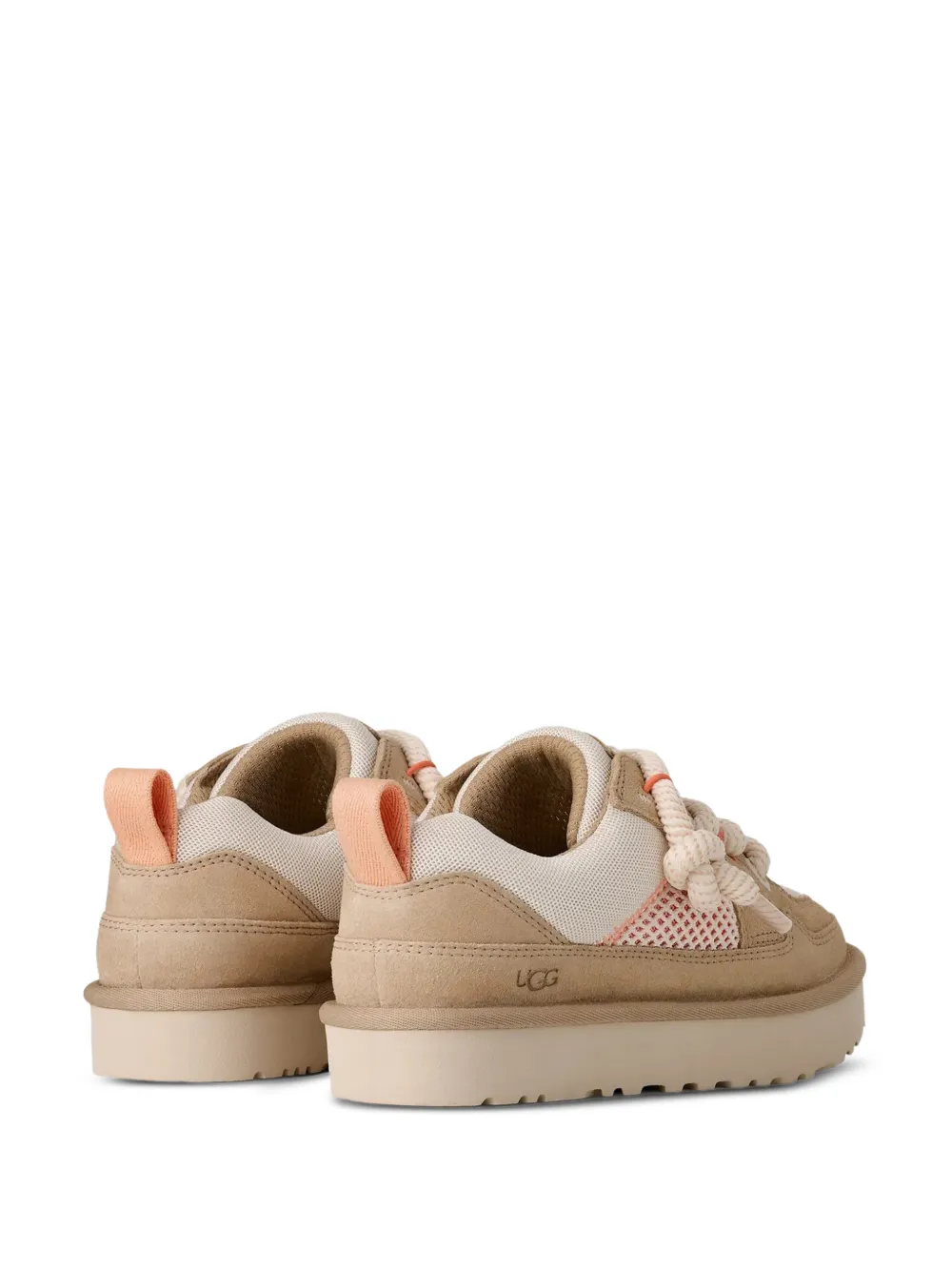 UGG Lowmel suède sneakers met touw Beige