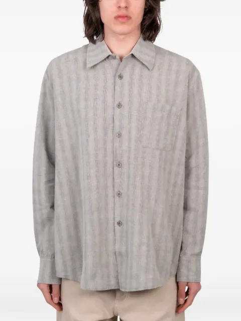 OUR LEGACY Above striped shirt