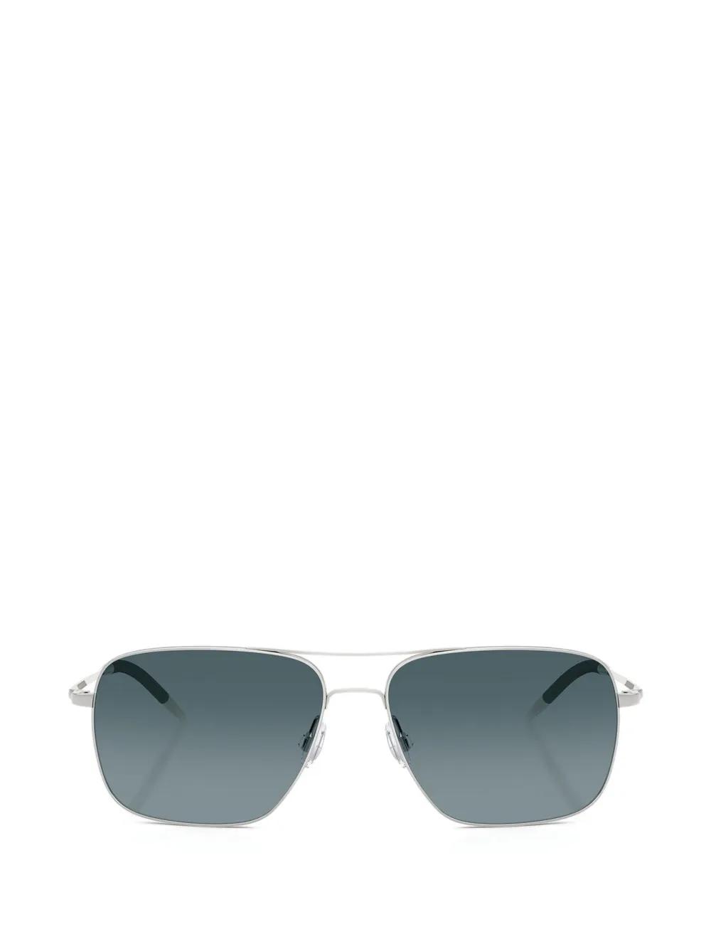Oliver Peoples Clifton square-frame sunglasses - Silber