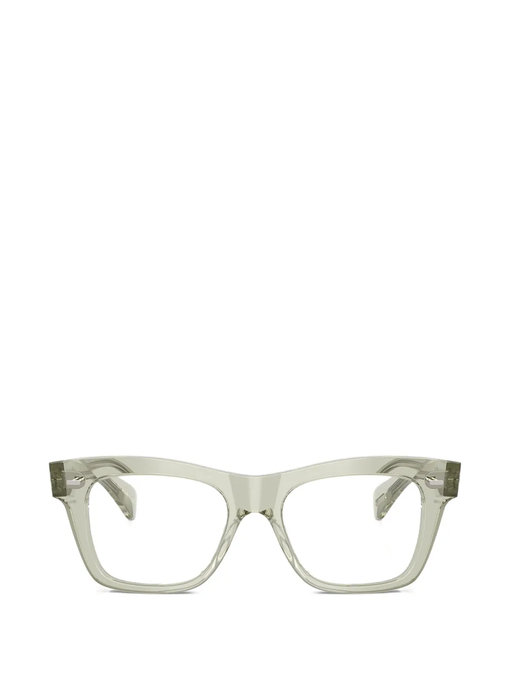 Oliver Peoples Ms. Oliver-R square-frame glasses - Verde