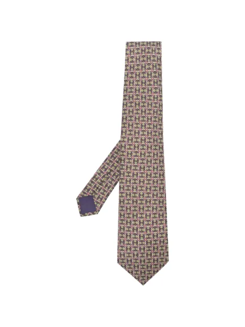 Hermès Pre-Owned patterned tie