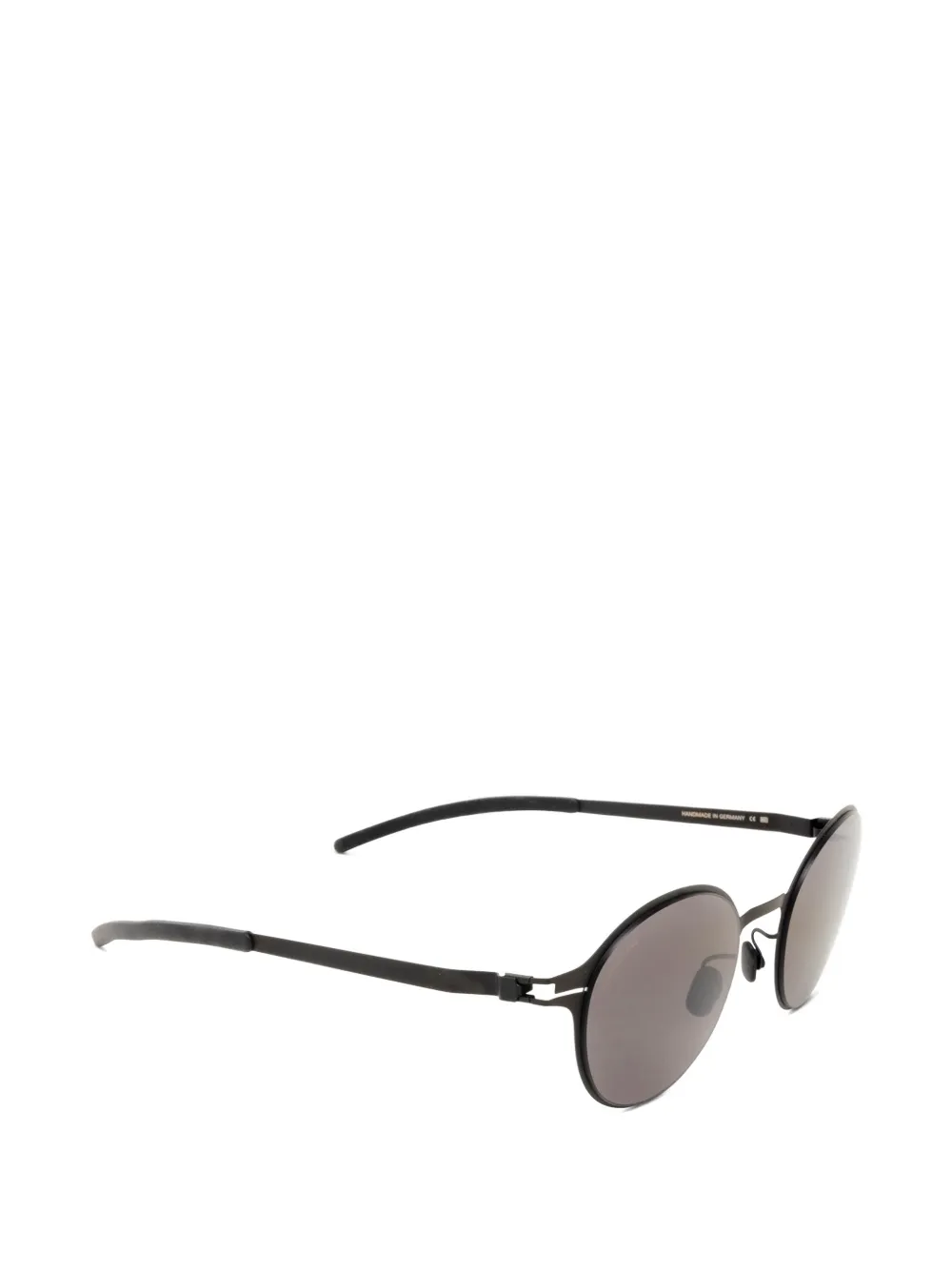 Mykita Zonnebril met rond montuur Zwart