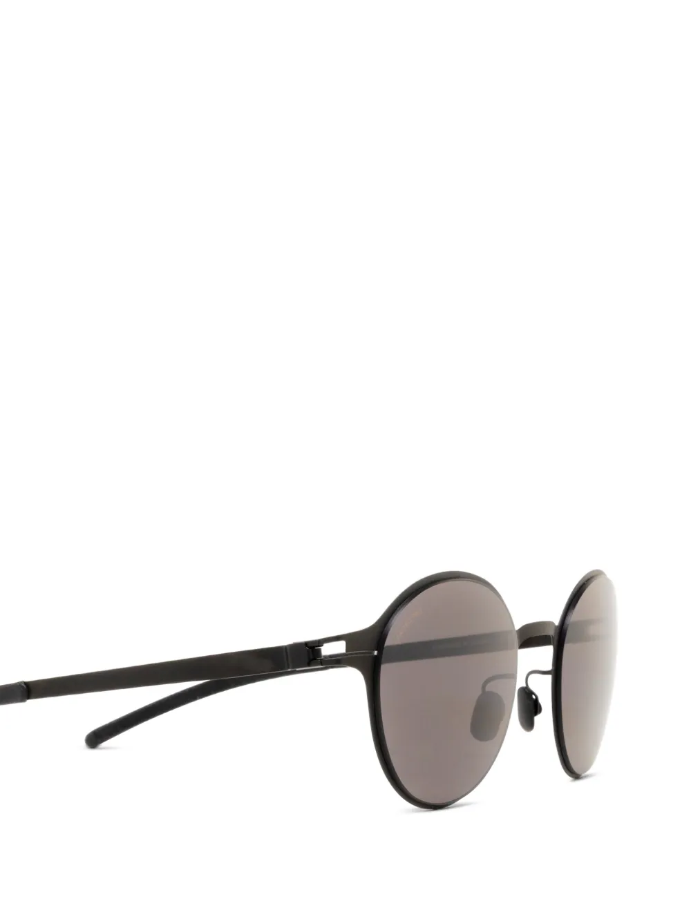 Mykita Zonnebril met rond montuur Zwart