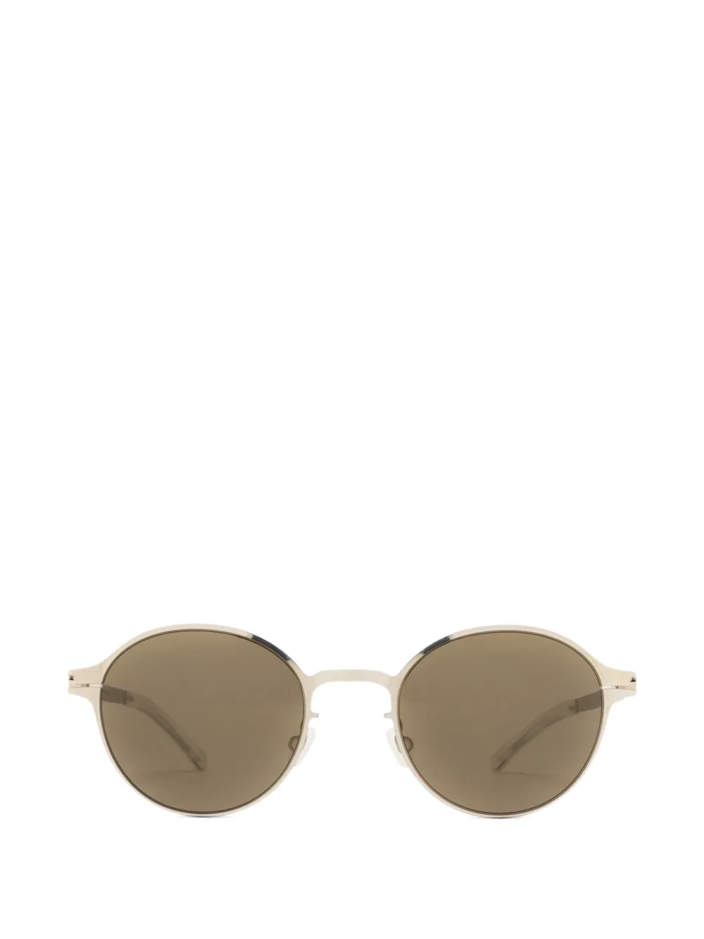 Mykita Win round-frame sunglasses - Argento