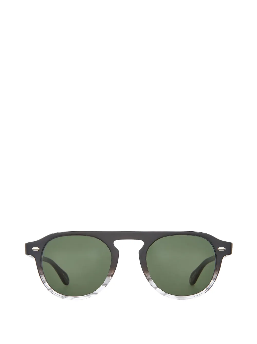 Garrett Leight Harding round-frame sunglasses - Grigio