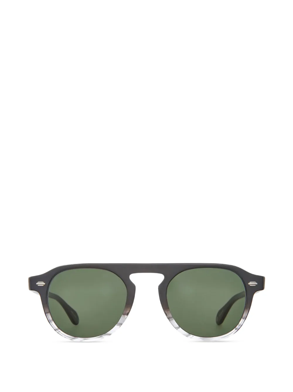 Garrett Leight Harding round-frame sunglasses - Grigio
