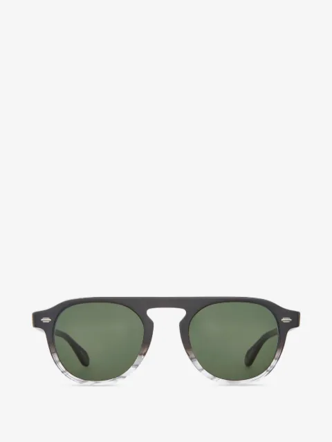Garrett Leight Harding round-frame sunglasses