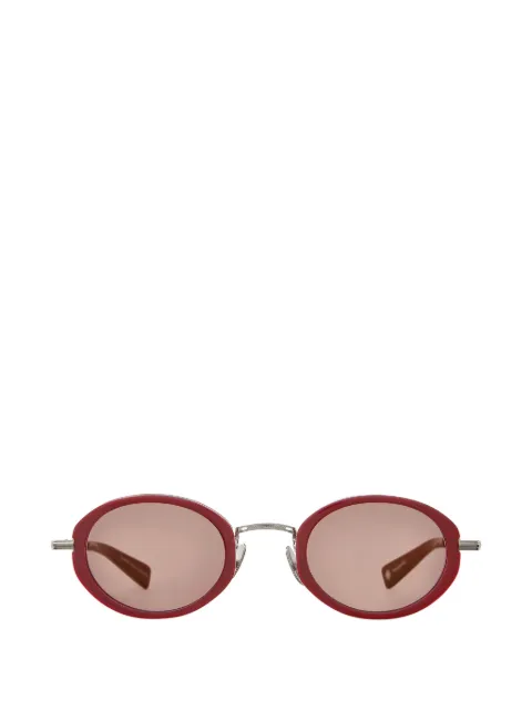 Garrett Leight Alper oval-frame sunglasses