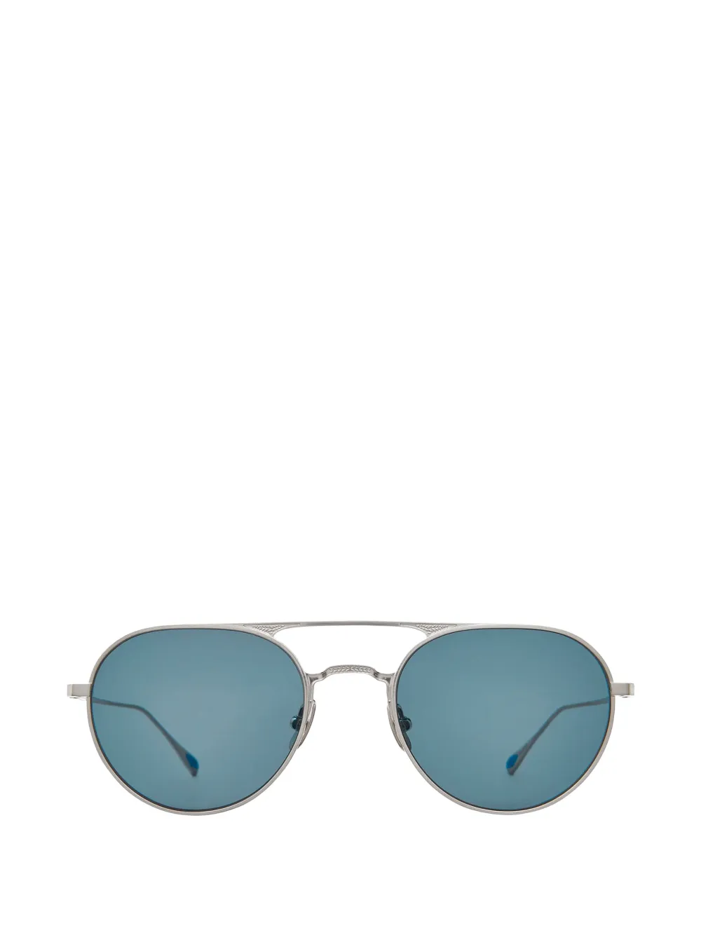 Garrett Leight Benny J pilot-frame sunglasses - Argento