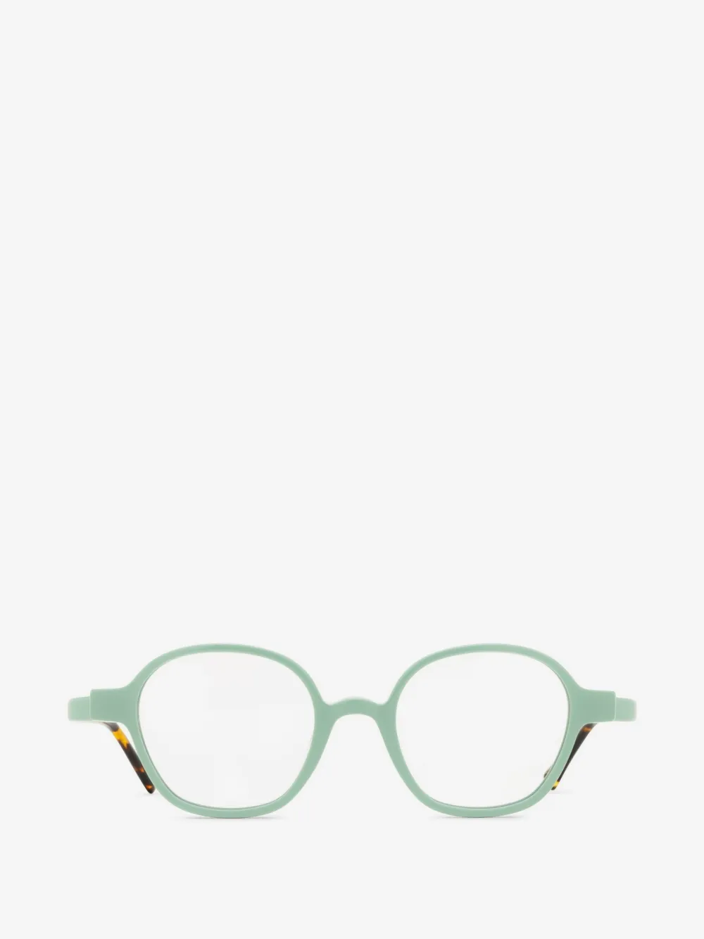 Eyepetizer Ventura round-frame glasses | Green | Image 1