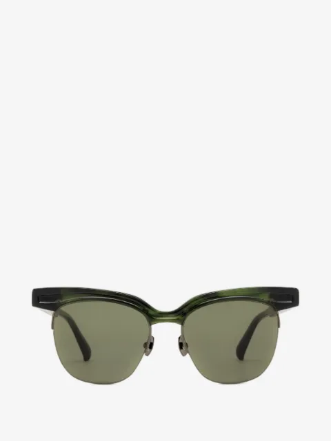 Yohji Yamamoto Óculos de sol browline
