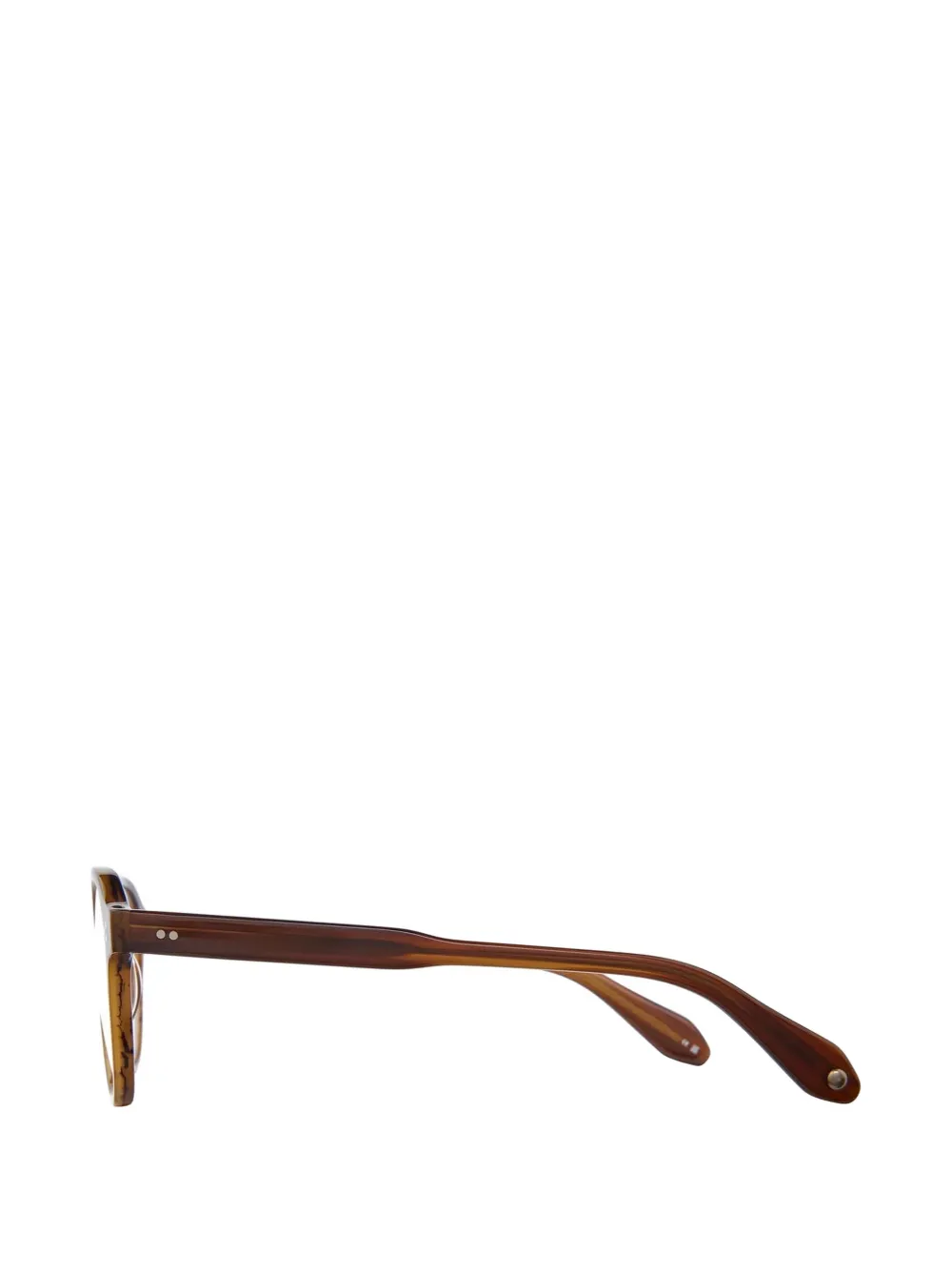 Garrett Leight Harding II bril met piloten montuur Bruin