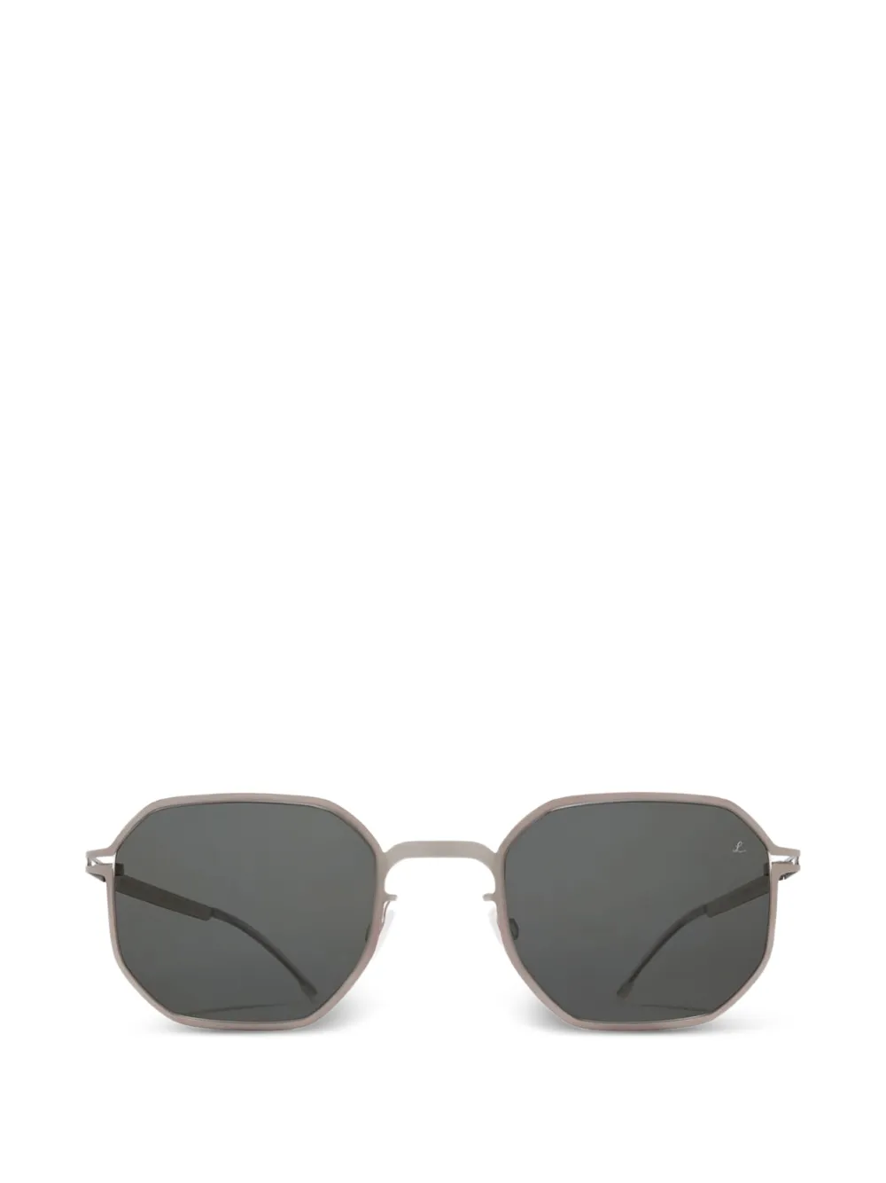 Mykita x Leica ML15 geometric-frame sunglasses - Argento