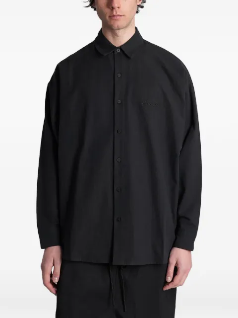 FEAR OF GOD ESSENTIALS logo-embroidered long-sleeve shirt