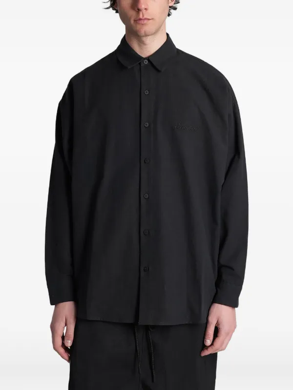 fear of god dress shirt Essentials - Fear of God Long Sleeve Dress Shirt - White Dress Shirts,  Clothing - WESSN41404