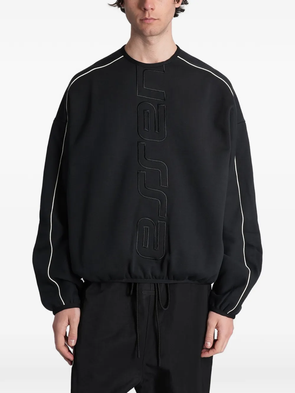 FEAR OF GOD ESSENTIALS Essentials logo-embossed sweater - Nero