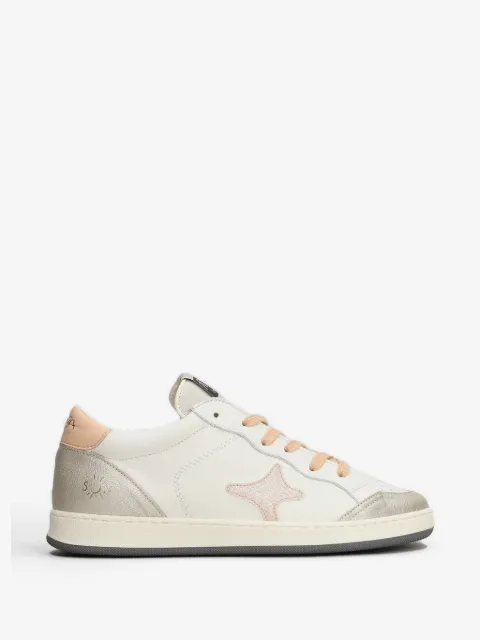 Ama Brand tenis con efecto metalizado y parche de estrella