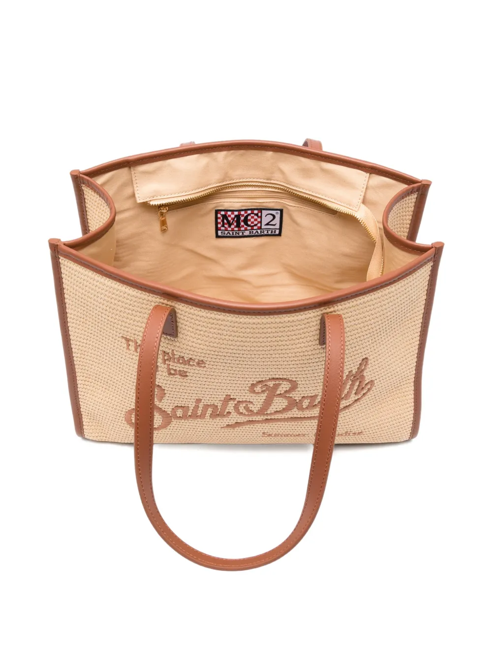 MC2 Saint Barth Vivian shopper Beige